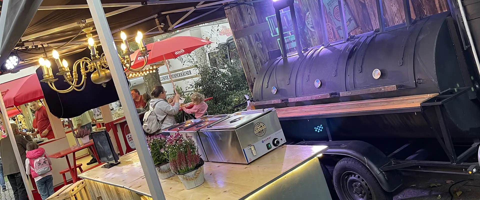 Foodtruck Catering mit Burger & BBQ